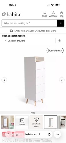 Tall chest drawers - chest,