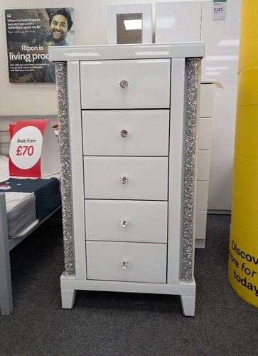 Glamorous white drawers - 5,