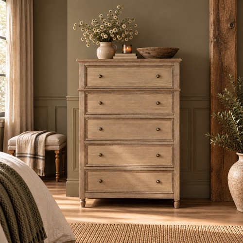 Rustic pine chest - pine, of