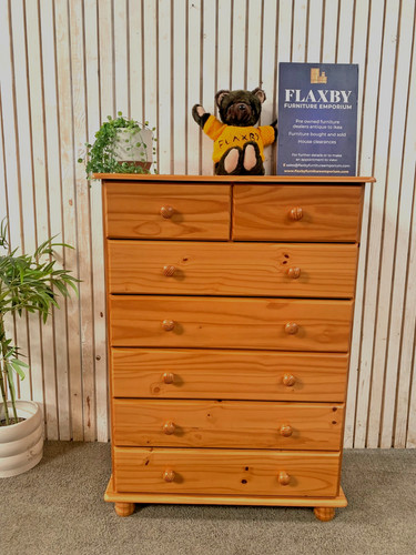 Tall pine chest - of, |