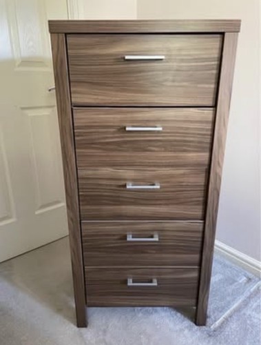 Drawer tallboy chest - 5-drawer,