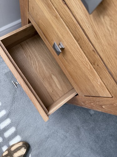 Solid oak draw taper - oak,