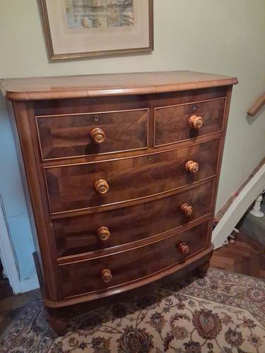 Chest drawers vintage tall - vintage,
