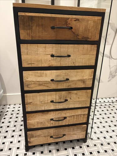Tall boy solid - wood, chest