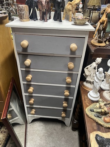 Vintage tall boy - vintage, pine