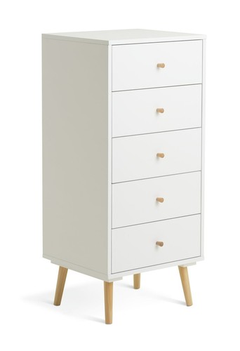 Otto drawer tallboy white - otto,