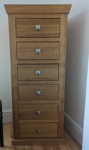Solid wood chest - of, drawers
