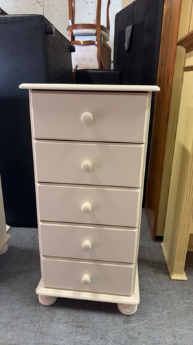 White wooden drawer narrow - wooden,