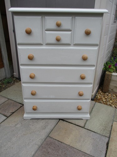 Painted solid pine - , tall