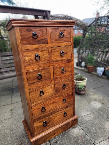 Chest drawers tallboy solid - drawers,