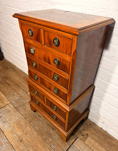 Wood drawer brown tallboy - drawer,