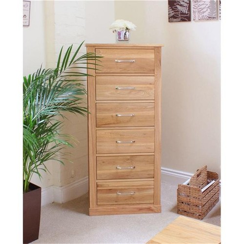 Solid oak tallboy chest - chest, of