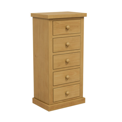 Chunky pine drawer tall - 5,